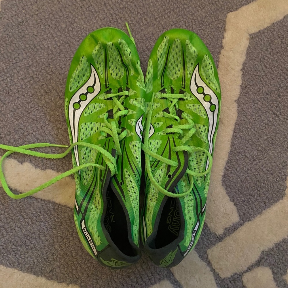 Saucony Women’s Green Ballista Spikes